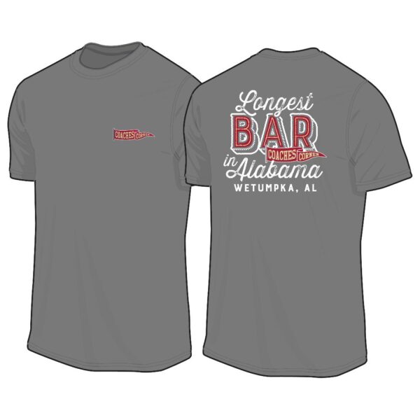 Grey Longest Bar T-shirt