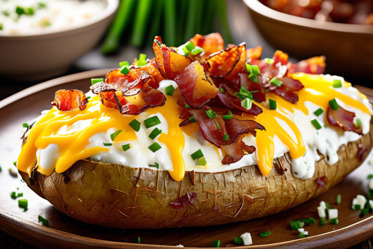 loaded potato