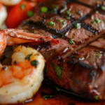 DINNER ENTREES​ - Steak & SHrimp